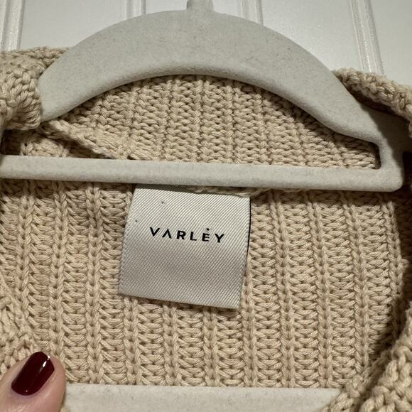 Varley Darwell Pullover Sweater True Knit Mirage Size Small - Picture 4 of 7